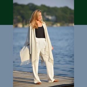 MER-SEA Classic Travel Wrap tan color in EUC